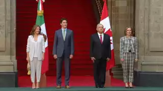 AMLO y Trudeau se reúnen en México