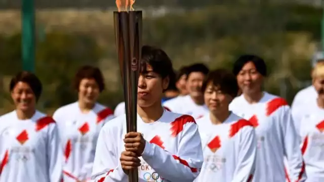 Es el primer caso señalado en el relevo de la antorcha olímpica