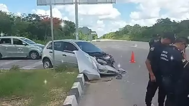 El chofer del tráiler fue detenido kilómetros más adelante del accidente