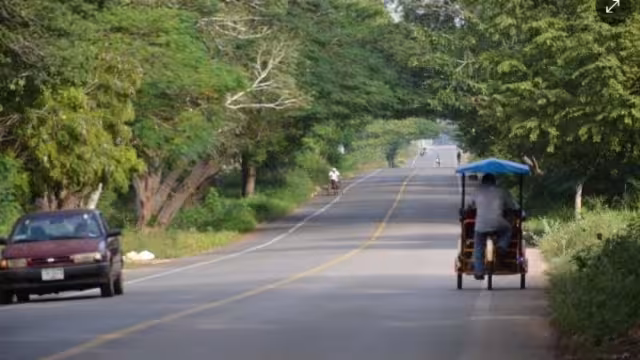Según el estudio, en Calotmul y Peto son de las localidades con un grado bajo de acceso a una carretera pavimentada