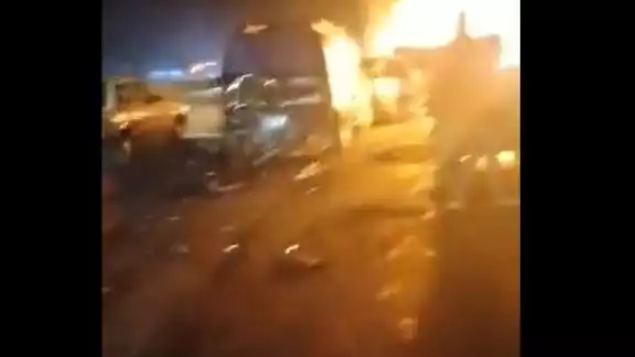 Carambola en la México-Querétaro hace unos momentos Carambola en la México-Querétaro hace unos momentos