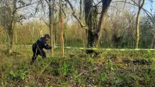 Elementos de la Policía Estatal de Investigación acordonaron el área