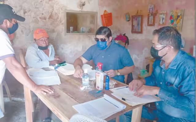 Aproximadamente son entre 70 y 80 ejidatarios que no han cobrado