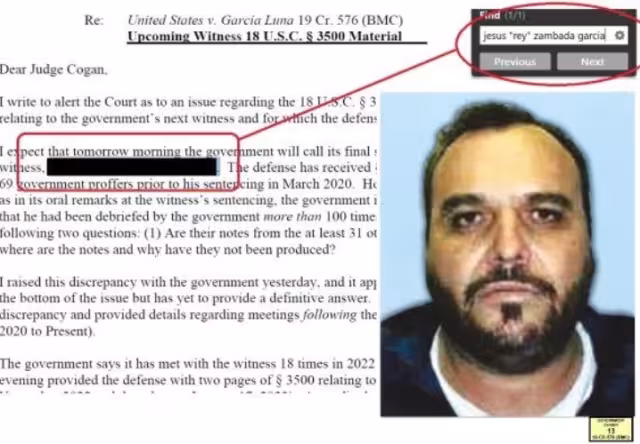 García Luna enfrenta una nueva acusación en la corte de NY