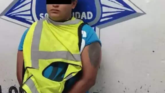 El detenido es originario de Puebla El detenido es originario de Puebla