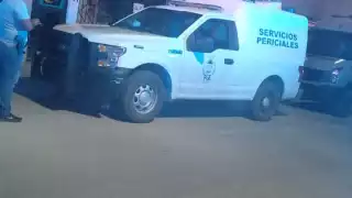 Los peritos llegaron al lugar para