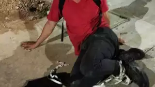 El asaltado pudo avisar mediante un grupo de WhatsApp a sus colegas