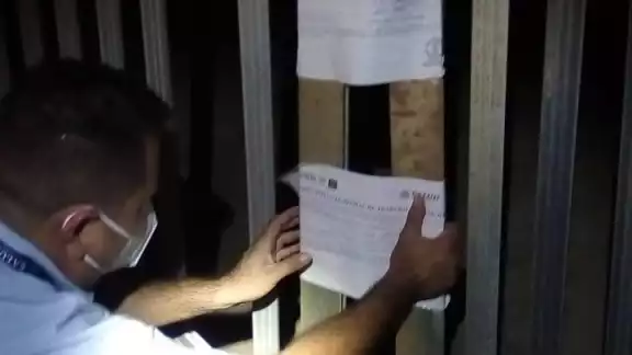 La fiesta se llevaba a cabo sin las medidas y protocolos sanitarios