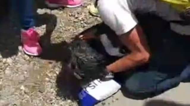 Según medios guatemaltecos el hombre falleció de manera instantánea Foto: Especial