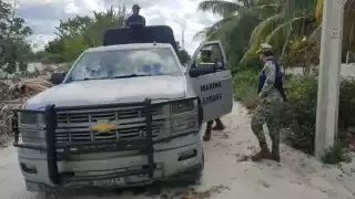 Recalan dos paquetes de cocaína en la costa de Telchac Puerto