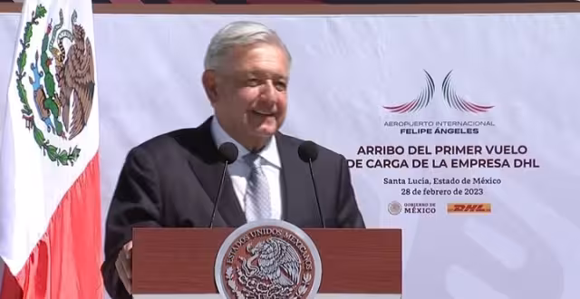 El evento se lleva a cabo en el AIFA