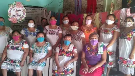 Diana Coh y Amanda Tah expertas en confección y bordado participaran en el Complejo Cultural Los Pinos