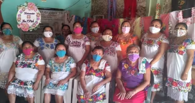 Diana Coh y Amanda Tah expertas en confección y bordado participaran en el Complejo Cultural Los Pinos