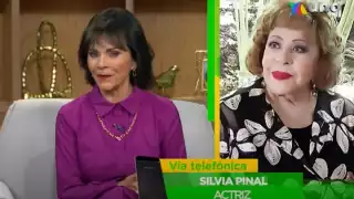Silvia Pinal confirmó que se encuentra muy bien de salud. Foto: Captura de Pantalla Ventaneando