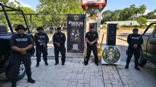 Nueva base policial permitirá reducir tiempos de respuesta cerca de Chichén Itzá