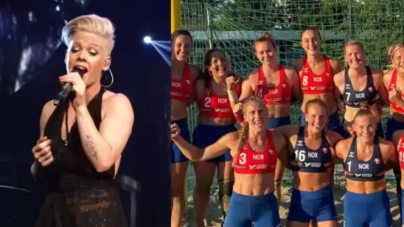 Pink se posicionó en contra de las reglas sexistas que provocaron la multa contra las jugadoras noruegas de balonmano que se negaron a usar bikini Pink se posicionó en contra de las reglas sexistas que provocaron la multa contra las jugadoras noruegas de balonmano que se negaron a usar bikini