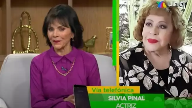 Silvia Pinal confirmó que se encuentra muy bien de salud. Foto: Captura de Pantalla Ventaneando