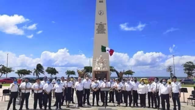 En 1935, se fundó como la Orquesta de Policía, a iniciativa del Gral. Rafael Melgar, Gobernador del Territorio de Quintana Roo