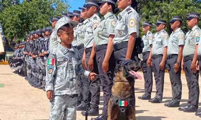 Ejemplo de lucha: Ángel no renuncia a su sueño de ser Guardia Nacional
