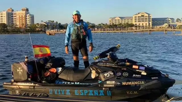 El navegante estuvo en Cancún hace un mes, en donde indicó cómo será su ruta de regreso a España