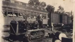 La llegada del ferrocarril a Escárcega fue importante para el desarrollo de la comunidad