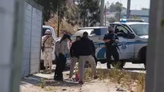 La zona fue asegurada por distintas corporaciones policiacas, así como personal del Ejercicio Mexicano