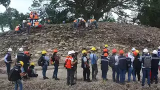 Los trabajadores en la obra del Gobierno Federal cuentan con seguridad social