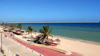 El Malecón de Progreso comenzó a construirse en 1928