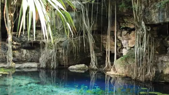 Estos son los cenotes de Yucatán dondeTelevisa grabó 'Abismo de Pasión'