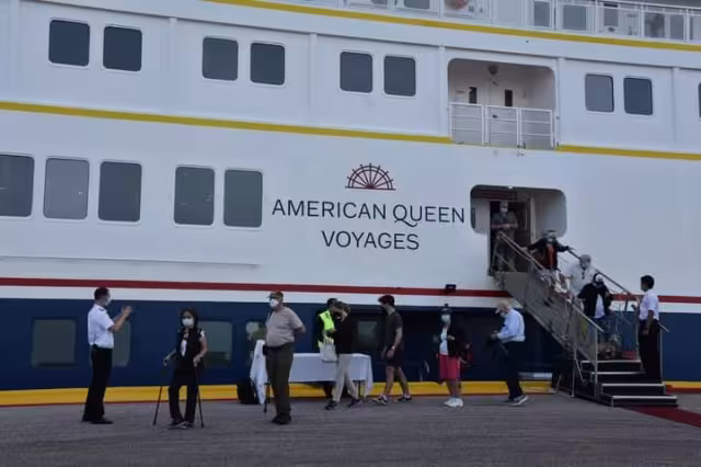 El crucero llegó del puerto de Cozumel