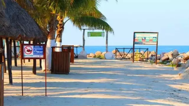 Las playas no permitirán la visita del público en general, esta indicación se realiza para evitar contagios de coronavirus, pese a que Campeche sigue en Semáforo Verde