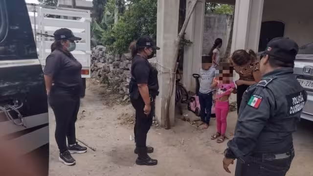 La menor fue entregada sana y salva con su madre