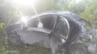 El auto fue pérdida total
