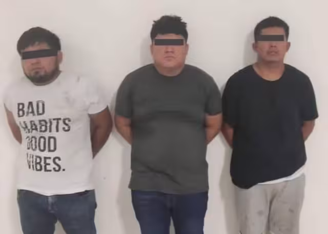 A pesar de haber huido tras el intento de homicidio, los tres detenidos fueron capturados tras una fuerte movilización policial