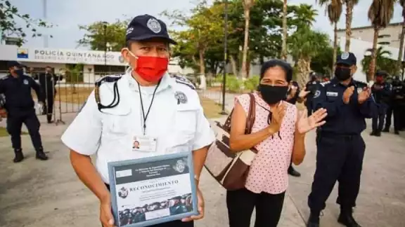 El expolicía fue reconocido por su lealtad y confianza