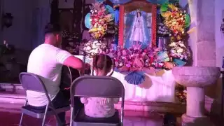 Los festejos a la virgen ya iniciaron