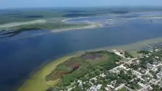 Gran cantidad de nutrientes y agroquímicos llegaron a la laguna