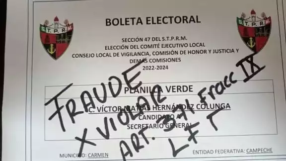 Los trabajadores petroleros que están inconformes con las elecciones se han abocado a la parte legal, como proceder con el amparo Los trabajadores petroleros que están inconformes con las elecciones se han abocado a la parte legal, como proceder con el amparo