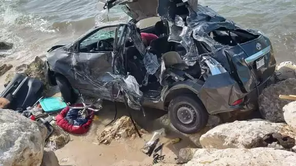 El chofer del auto con destino a Mérida dormitó al volante