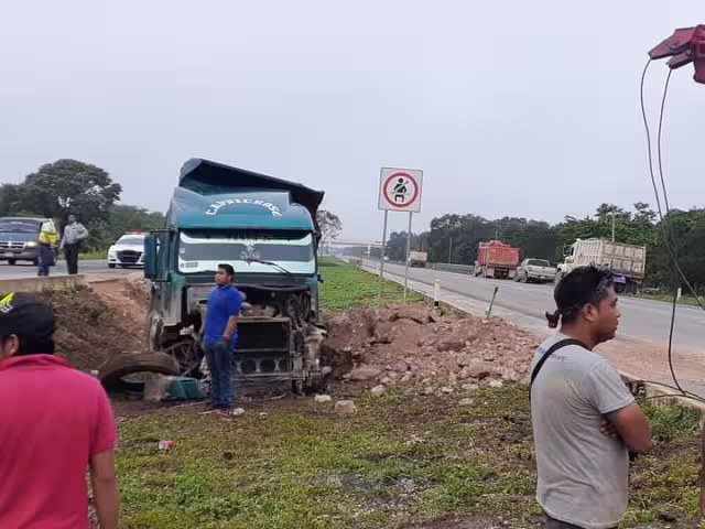 Solamente se registraron daños materiales