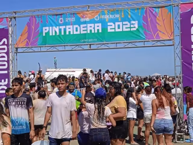 La Pintadera es una de las tradiciones con más arraigo en el Carnaval de Campeche