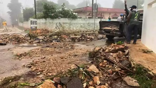 Autoridades no reportaron daños graves durante la evaluación de los daños