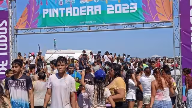 La Pintadera es una de las tradiciones con más arraigo en el Carnaval de Campeche