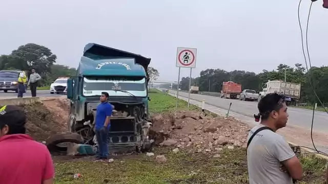 Solamente se registraron daños materiales