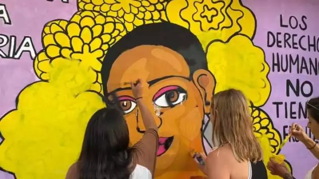 En días pasados fue vandalizado el mural