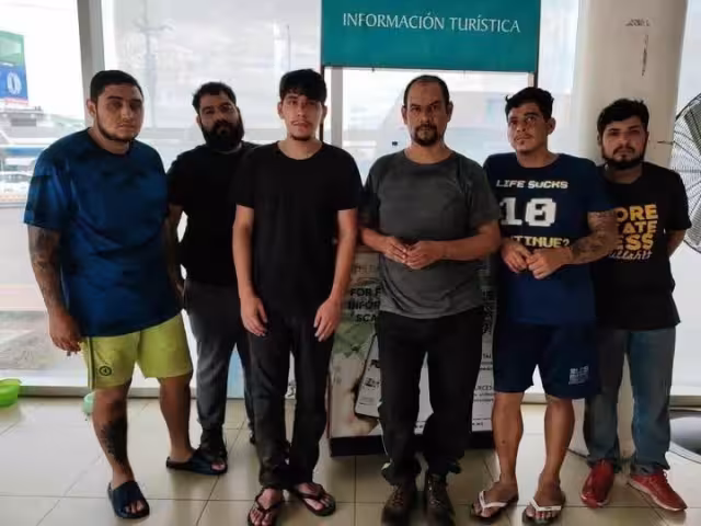 Los hombres presentaron huellas evidentes de violencia física