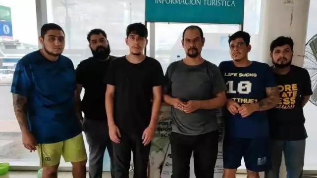 Los hombres presentaron huellas evidentes de violencia física