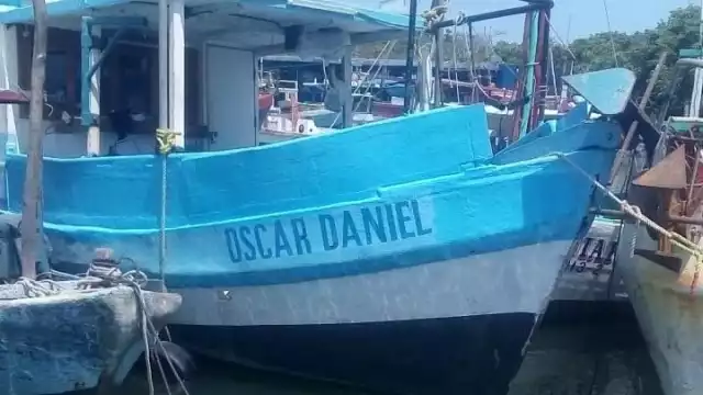 La embarcación "Óscar Daniel" zarpó desde el pasado 4 de mayo del puerto de atraque en el refugio pesquero "La Caleta"