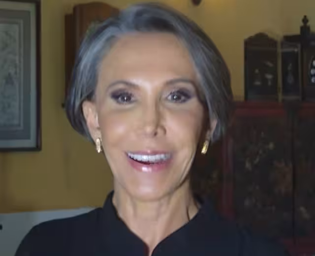 Florinda Meza comparte foto haciendo fila para recibir vacuna contra el COVID-19