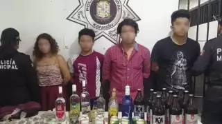 El reporte lo levantó una madre que informó que su hija participaba en una fiesta clandestina